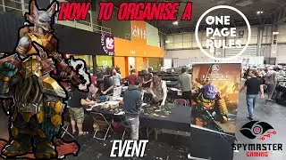 How to Organise a OnePageRules Event!