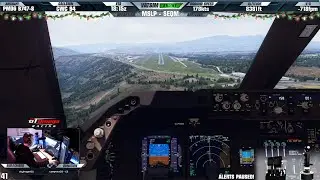 [P3D v5] ✈️ 8000ft Elevation Jumbo Landing! ✈️｜Boeing 747-8 at Quito SEQM