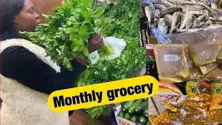 OUR MONTHLY GROCERY SHOPPING ! CONGOLESE FOOD, NIGERIAN FOOD ! A DAY IN THE LIFE OF A PREGNANT MUM