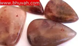cherry quartz stone gemstone natural healing cabochon