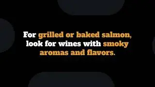 Salmon and Wine Pairings. #salmon #winepairing