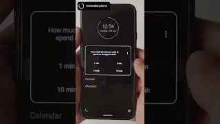 How to spend less time on your phone (with minimalist phone)
