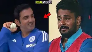 Gautam Gambhir's Shameful Reaction after seeing Sanju Samson Crying in Dressing Room Ind vs Sa T20
