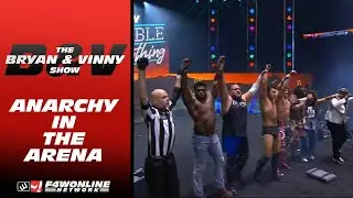 Anarchy in the Arena lives up to its name again | AEW Double or Nothing | Bryan & Vinny Show