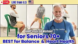 Easy Exercises for Seniors 👵 Build Strong Legs & Better Balance for Seniors 👴 Prevent Falls at Home