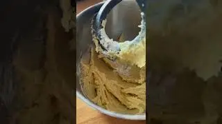 Soft and Chewy Cookie Dough Recipe Perfect with Lime Curd #shorts #asmr #asmrbaking #cookiedough