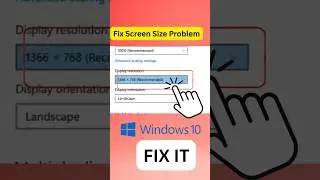 Fix Windows 10 Screen Size in Seconds!