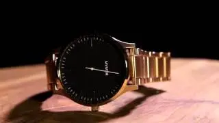 The MVMT 40 Series - Black/Rose Gold