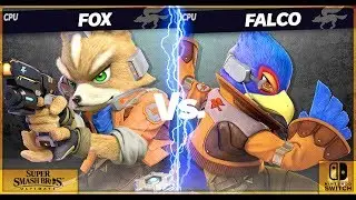 Fox VS Falco | Super Smash Bros Ultimate [60FPS]