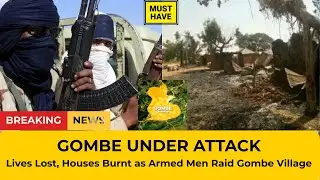 Two Lives Lost, Many Missing as Terrorists Attacks Gombe Community, Homes Set Ablaze
