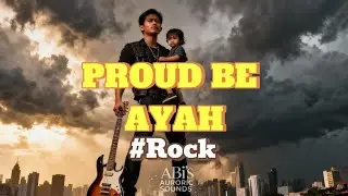 PROUD BE AYAH | Punk Rock Anthem About Fatherhood (Lyrics Video) | Abi's Auroric Sounds