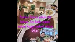 Review Solaria golden city Bekasi, Unda ga kebagian, Aca habis seporsi sendiri !! @acaucufamily4640