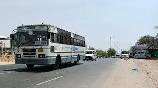 GSRTC DELUXE BUS FULL SPEED