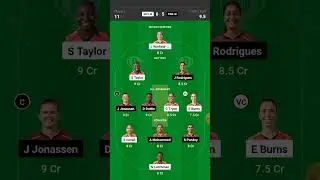 GUY-W VS TKR-W WCPL T20 DREAM11 PREDICTION MY 11 PREDICTION TODAY FANTASY11 PREDICTION TODAY DREAM11