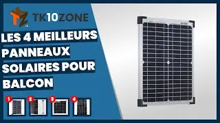 Les 4 meilleurs panneaux solaires pour balcon