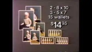 Sears Portrait Studios commercial (1986)
