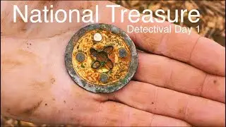 Нашёл национальное сокровище с помощью металлоискателя в Detectival! Он меня опередил!!!