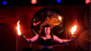 Steampunk Social - Stacy & Swan fire solo -  - Exotic Rhythms Bellydance