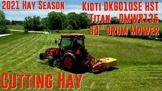 2021 Hay Season - Kioti DK6010SE + Titan DMWR135 - 54