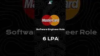 Mastercard Hiring Freshers for Software Engineer Role | 6 LPA  #trendingshorts #shorts  #fresherjobs