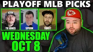 Playoff MLB Picks with Kyle Kirms | Wednesday October 8th