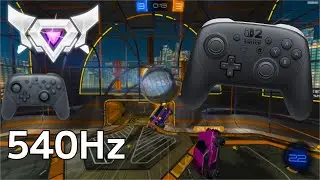 Nintendo Switch ASMR 😴 Rocket League Ranked🏆 Satisfying 360 FPS 4K