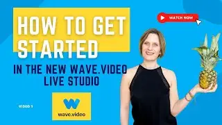 Brand New Wave.video Live Studio Walkthrough Tutorial Video 1