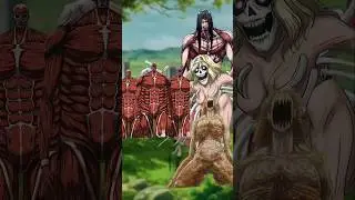 All Rumbling Titans Vs All Titans