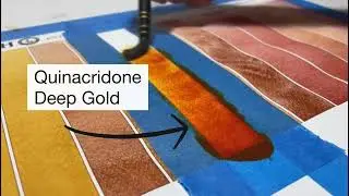 What Color Wednesday Answer: Quinacridone Deep Gold