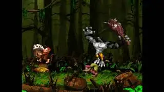 Donkey Kong Country 2 - Kudgel's Kontest Boss