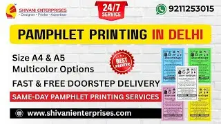 Pamphlet Printing in Delhi