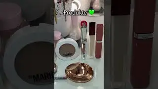 Produkte vs Makeup 💚 #drogerie #highend #fullfacemakeup