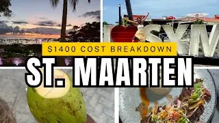 The cost of 4 days in St. Maarten | SXM Cost Breakdown