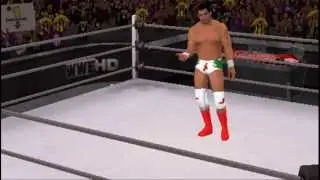 WWE 13 PSP Alberto Del Rio Wrestlemania 29 Texture Hack