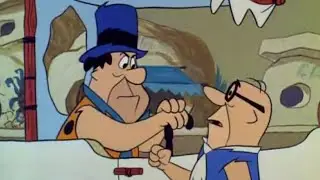The Flintstones | Season 6 | Episode 21 | I was saying good morning Mr. Flintstone boss