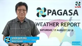 Public Weather Forecast Issued at 4:00 AM August 17, 2019