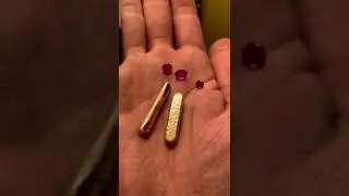 Ruby gold ring