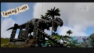 Ark ultimate | Trap taming T-rex level 120