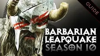 Diablo 3 - BARBARIAN MIGHT OF THE EARTH: LEAP / EARTHQUAKE BUILD ( GR80 / 90 ) - PWilhelm
