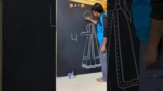 Learn to draw a girl braiding a braid 😍 #drawingtutorial #art #shortvideo