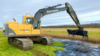 We've Had To Call In A Huge Excavator To Clean Out The Farm's Water System!