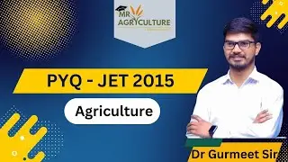 JET Exam 2015  | Details Analysis | Agriculture | CLASS 1 | JET | कृषि पर्यवेक्षक By Dr Gurmeet Sir