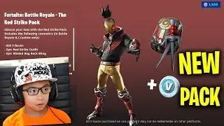 The NEW RED STRIKE PACK- Fortnite Battle Royale Season X