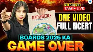 Class 10 Maths One Shot Revision | CBSE Board 2026 | Full NCERT in One Video By Shikha Ma'am