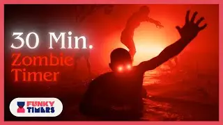 30 Minute Scary Zombie Halloween Countdown Timer | 4K 💀💣