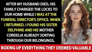 After my husband died, his family changed the locks&mdash;until they saw who really inherited everything