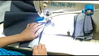 Single fly joint and top stitch /Basic 5 pkt/01728041775