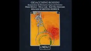 Grand Duo Concertant for Clarinet and Bassoon - Rossini - Dieter Klöcker