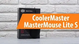 Распаковка мыши CoolerMaster MasterMouse Lite S / Unboxing CoolerMaster MasterMouse Lite S