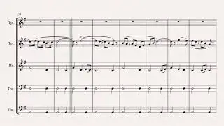 Solveig's Song - from Peer Gynt Suite - Brass Quintet - Arrangement: Thomas H. Graf